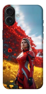 Чохол на Apple iPhone 16 Plus Cyber space girl ver.5 фото 1 з 1