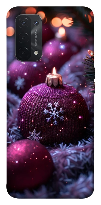 Чехол на Oppo A54 5G / A74 5G Новогодний v44 фото 1 из 1