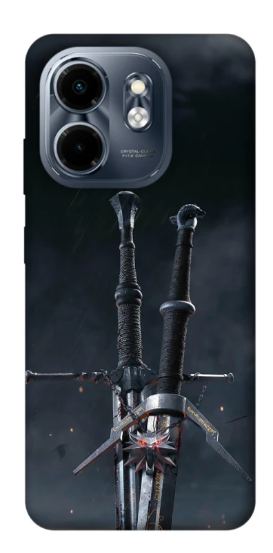 Чохол на Infinix Smart 9 4G / Hot 50i Мечі Ведьмака фото 1 з 1