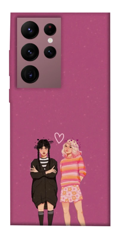 Чохол на Samsung Galaxy S22 Ultra Raven & Rainbow Wednesday фото 1 з 1