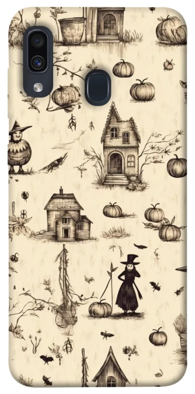Чохол на Samsung Galaxy A20 / A30 Halloween aesthetic ver.1 фото 1 з 1