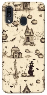 Чехол на Samsung Galaxy A20 / A30 Halloween aesthetic ver.1 фото 1 из 1