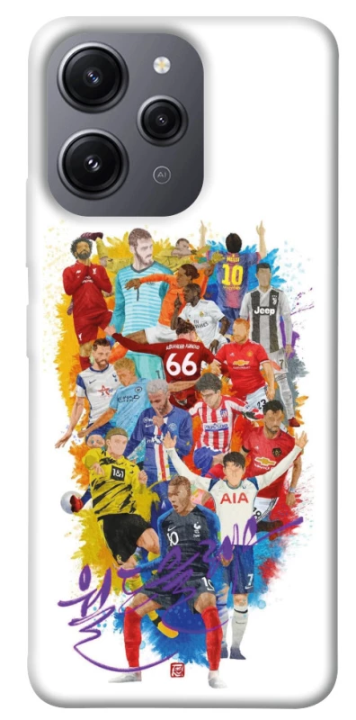 Чехол на Xiaomi Redmi 12 Football Abstract v2 фото 1 из 1