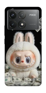 Чохол на Xiaomi Poco F6 Pro Dollar Labubu фото 1 з 1