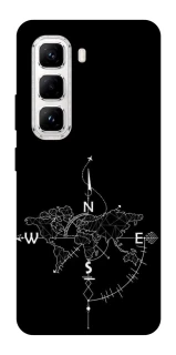 Чехол на Infinix Hot 50 Pro Travel Map фото 1 Чехол на Infinix Hot 50 Pro Travel Map фото 1 из 1