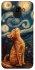 Чохол на Samsung J600F Galaxy J6 (2018) van gogh cat фото 1 з 1