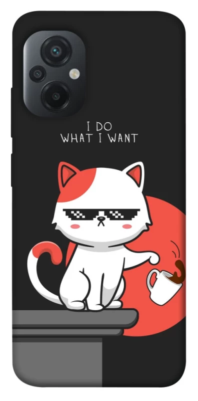 Чохол на Xiaomi Poco M5 I do what i wont фото 1 з 1