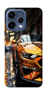 Чохол на Oppo Reno 15 Golden sports car фото 1 з 2