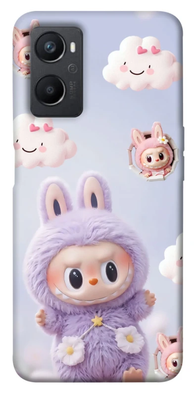 Чохол на Oppo A96 Labubu & clouds фото 1 з 1
