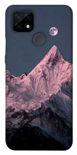 Чехол на Realme C21 Pink mountain фото 1 из 1