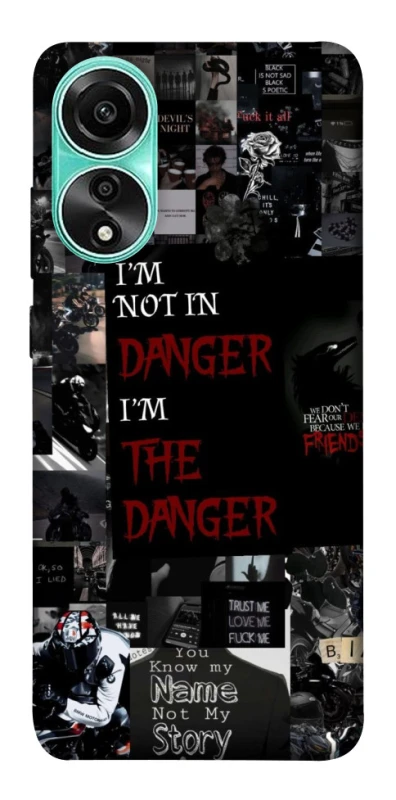 Чехол на Oppo A78 4G Danger collage фото 1 из 1