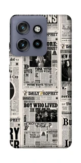 Чохол на Motorola Edge 50 Neo Harry Potter newspaper фото 1 з 1