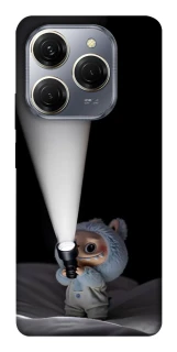 Чохол на TECNO Spark 20 Pro Labubu with flashlight ver.3 фото 1 з 1