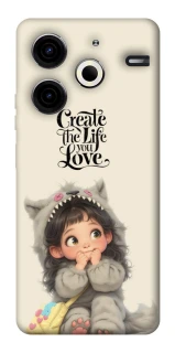Чохол на TECNO Pova 6 Neo (LI6) Create the life you love фото 1 з 1