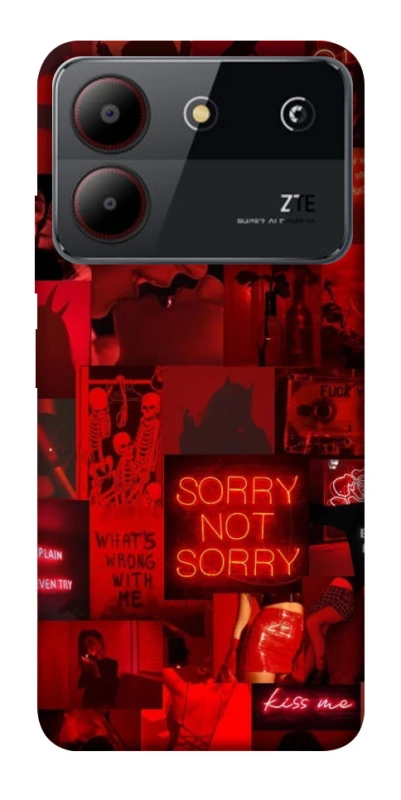 Чехол на ZTE Blade A54 4G Love collage ver.4 фото 1 из 1