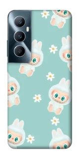 Чохол на Realme C65 4G Labubu Green фото 1 з 1