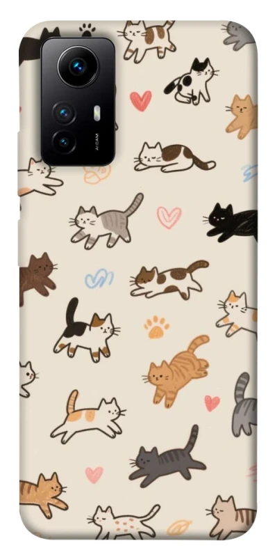 Чехол на Xiaomi Redmi Note 12S Cat style ver.2 фото 1 из 1