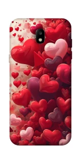 Чохол на Samsung Galaxy J5 (2017) Many hearts фото 1 з 1