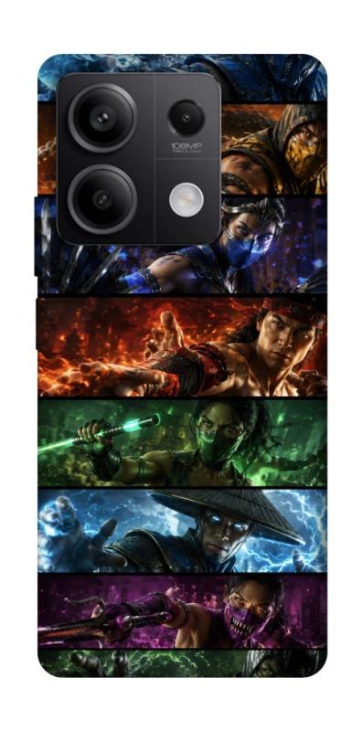 Чехол на Xiaomi Redmi Note 13 5G Mortal Kombat ver.2 фото 1 из 1