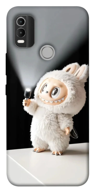 Чохол на Nokia C21 Plus Labubu with flashlight ver.2 фото 1 з 1