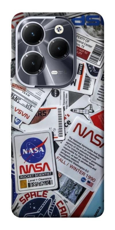 Чехол на Infinix Hot 40 Pro NASA ver.4 фото 1 из 1