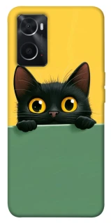 Чохол на Oppo A76 4G Black cat v2 фото 1 з 1