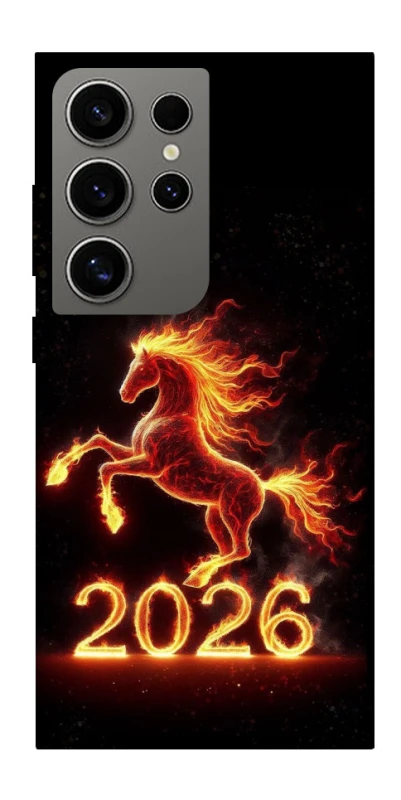Чохол на Samsung Galaxy S24 Ultra Red Fire Horse ver.1 фото 1 з 1