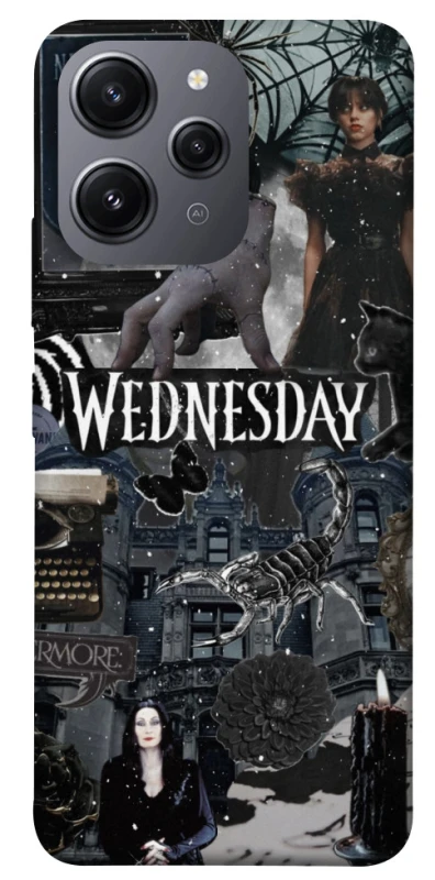 Чохол на Xiaomi Redmi 12 Wednesday Collage ver.2 фото 1 з 1
