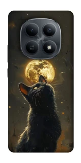 Чохол на Xiaomi Redmi Note 15 4G/5G (EU) Кіт під місяцем v2 фото 1 з 1