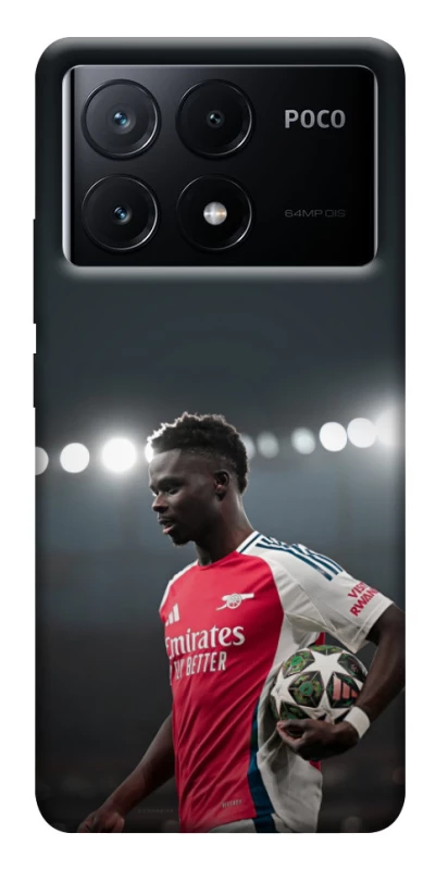 Чохол на Xiaomi Poco X6 FC Arsenal v5 фото 1 з 1