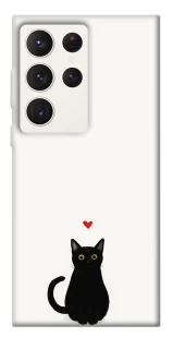 Чохол на Samsung Galaxy S23 Ultra cat in love фото 1 з 1