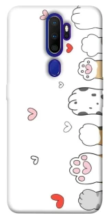 Чехол на Oppo A5 (2020) / Oppo A9 (2020) Paws фото 1 из 1