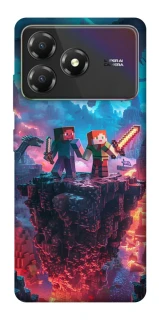 Чохол на ZTE Blade A36 Minecraft v3 фото 1 з 1