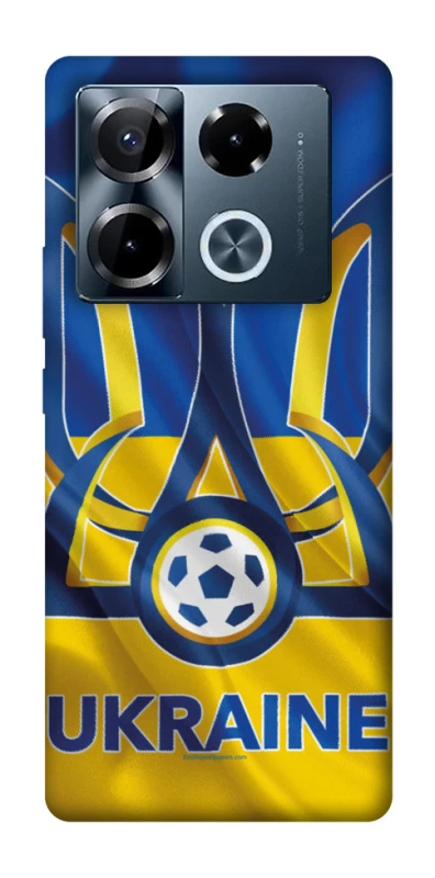 Чехол на Infinix Note 40 Pro 4G Футбольный Герб v3 фото 1 из 1