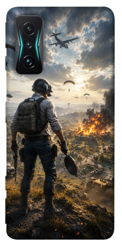Чохол на Xiaomi Redmi K50 Gaming PUBG ver.2 фото 1 з 1