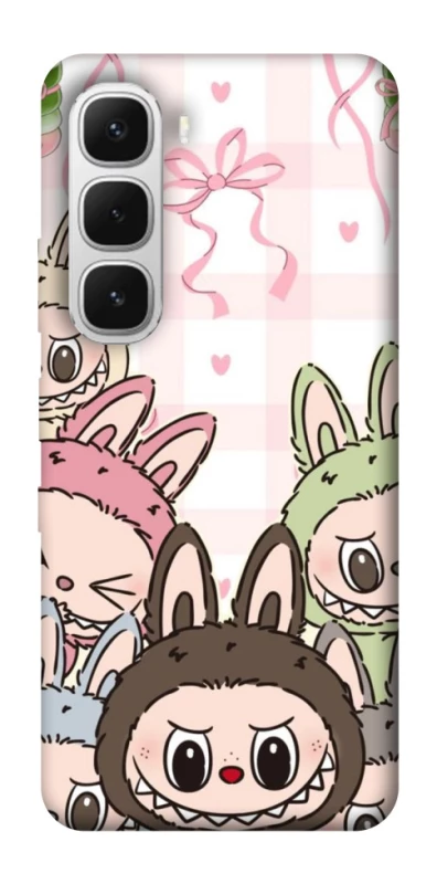 Чохол на Infinix Hot 60i All Labubu 2 фото 1 з 1