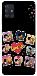 Чехол на Samsung Galaxy A51 Love is ver.2 фото 1 из 1
