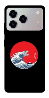 Чехол на ZTE Blade A76 Волны Японии фото 1 из 1