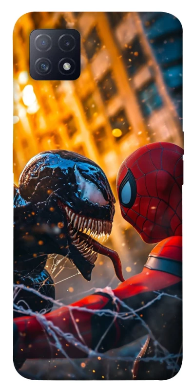 Чохол на Oppo A72 5G / A73 5G Venom vs Spiderman фото 1 з 1