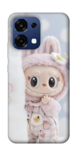 Чехол на Oppo A6 Pro 4G/5G Labubu Happy фото 1 из 2