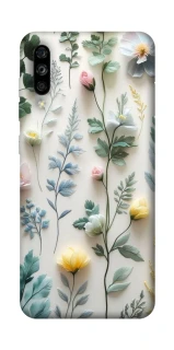 Чехол на ZTE Blade A7s (2019) Floral design ver.4 фото 1 из 1