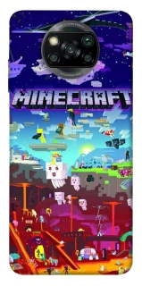 Чехол на Xiaomi Poco X3 NFC / Poco X3 Pro Minecraft world фото 1 из 1