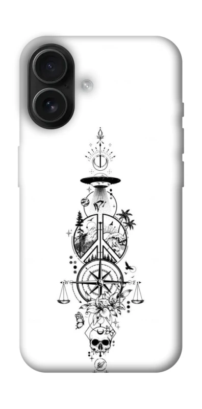 Чохол на Apple iPhone 16 Tattoo ver.7 фото 1 з 1