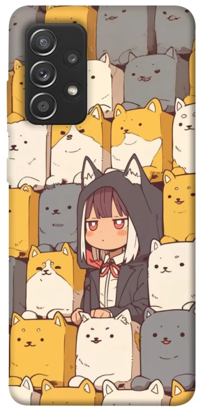 Чехол на Samsung Galaxy A52 4G / A52 5G Like a cat фото 1 Чехол на Samsung Galaxy A52 4G / A52 5G Like a cat фото 1 из 1