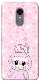 Чехол на Xiaomi Redmi 5 Plus / Redmi Note 5 (Single Camera) Pink Labubu фото 1 из 1