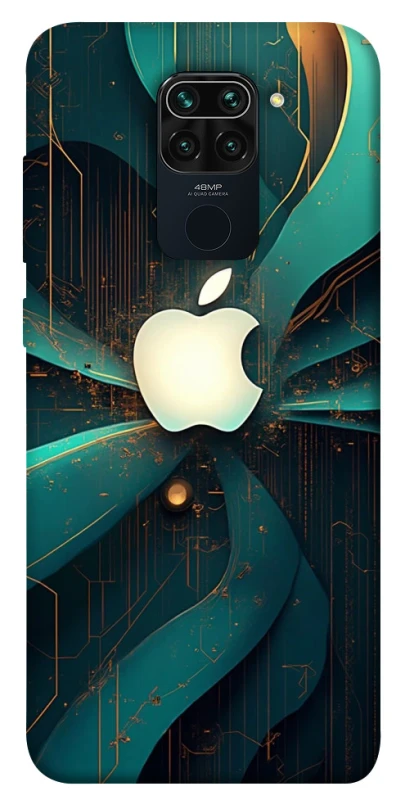 Чохол на Xiaomi Redmi Note 9 / Redmi 10X Apple logo ver.4 фото 1 з 1