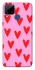 Чехол на Realme C15 Red hearts 2 фото 1 из 1