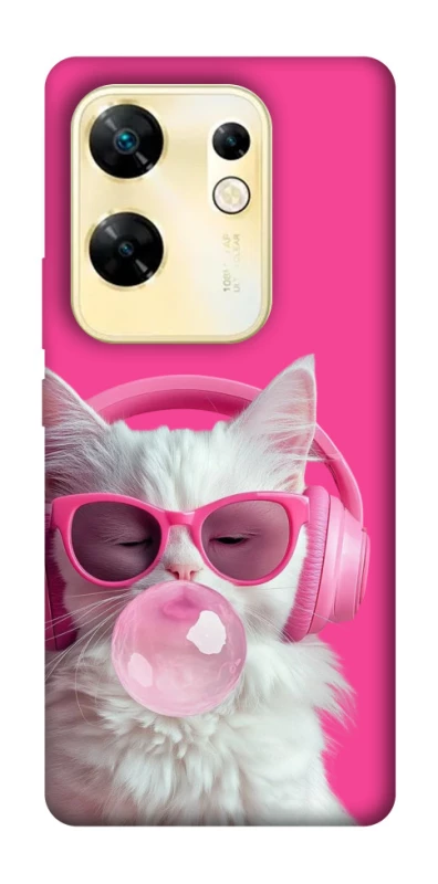Чехол на Infinix Zero 30 4G Pink kitty фото 1 из 1