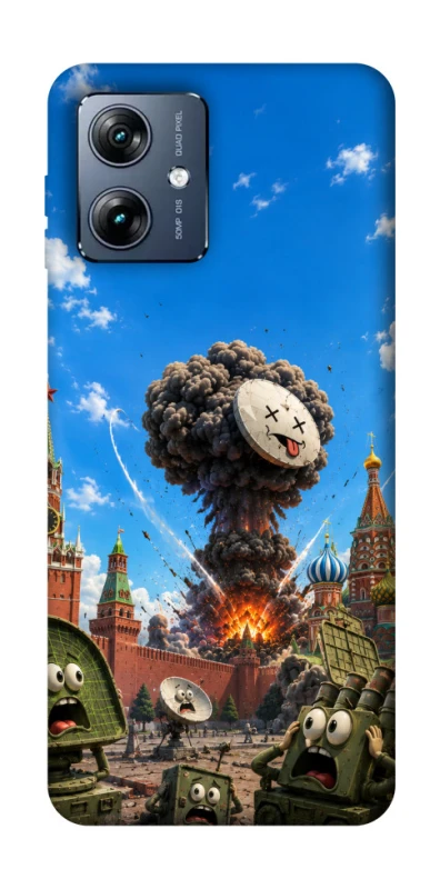 Чохол на Motorola Moto G54 Power Moscow never sleeps ver.7 фото 1 з 1