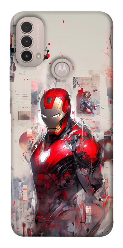 Чехол на Motorola Moto E40 Ironman фото 1 из 1